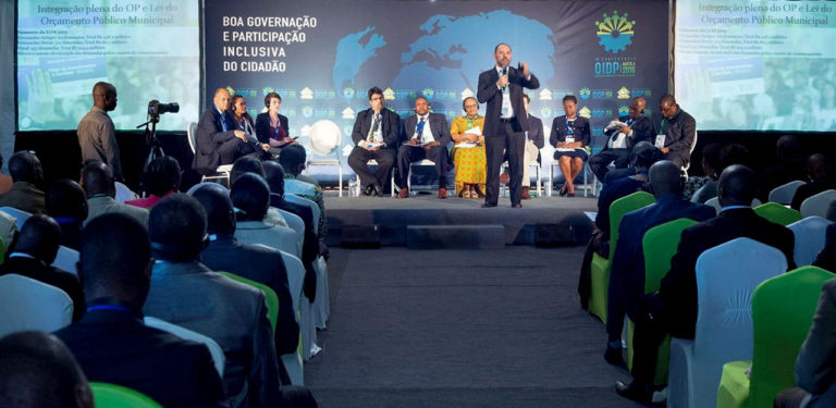 África: nuevo foco del presupuesto participativo. XVI Conferencia del OIDP en Mozambique