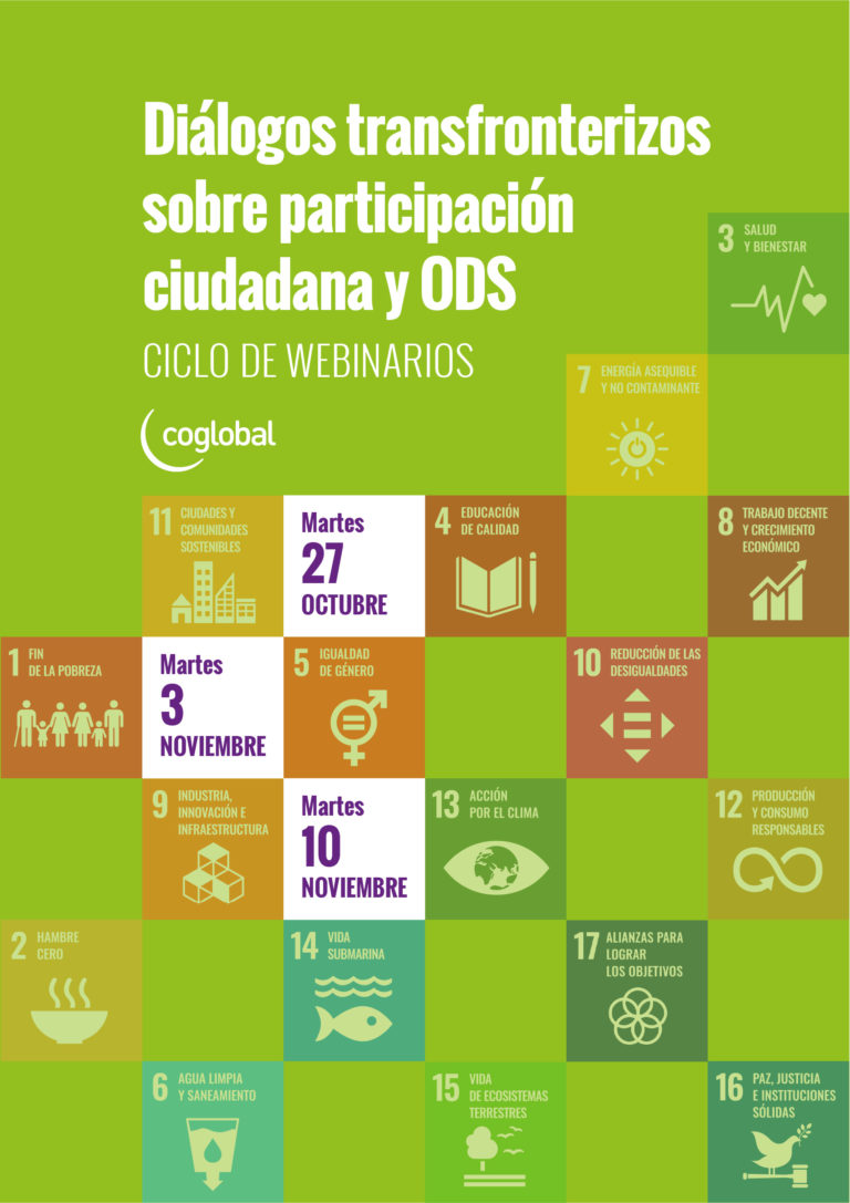 Ciclo de webinarios: Diálogos transfronterizos sobre participación ciudadana y ODS