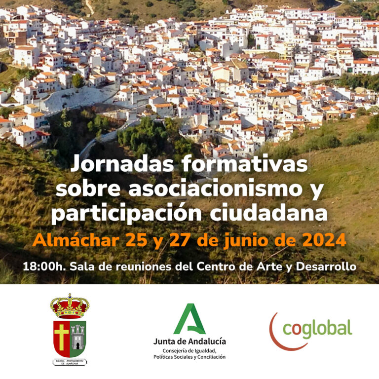 Jornadas formativas sobre asociacionismo y participación ciudadana