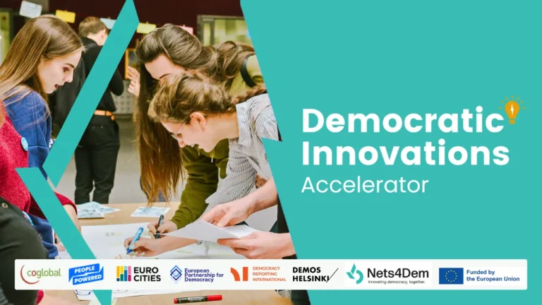 Coglobal lanza un nuevo programa de apoyo a las innovaciones democráticas